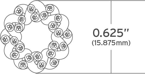Kimber Kable 12TC luidsprekerkabel onafgewerkt per meter - Afbeelding 4