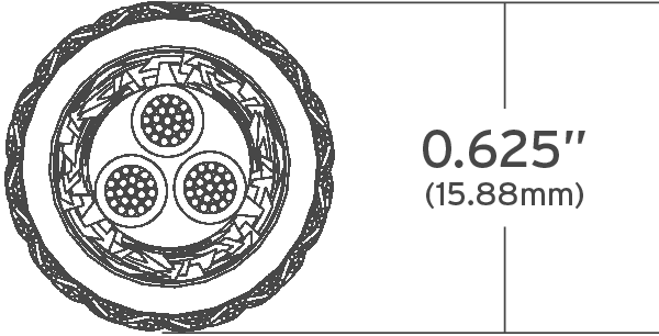 Kimber Kable PK-10 Ascent-series voedingskabel met Wattgate Evolution-series Gold (AU) connectoren vanaf 1 meter - Afbeelding 6