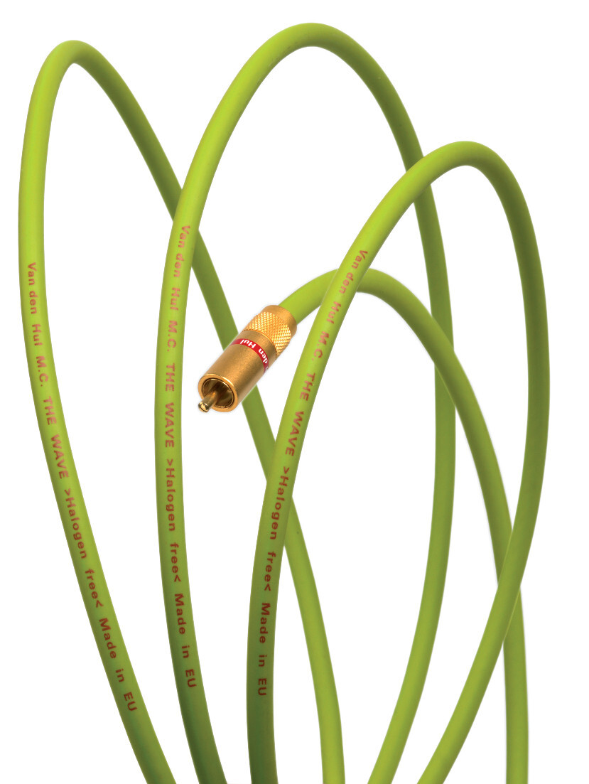 Van den Hul The Wave RCA Interlink 75 Ohm stereoset 2 stuks vanaf 0,8 meter - Afbeelding 2