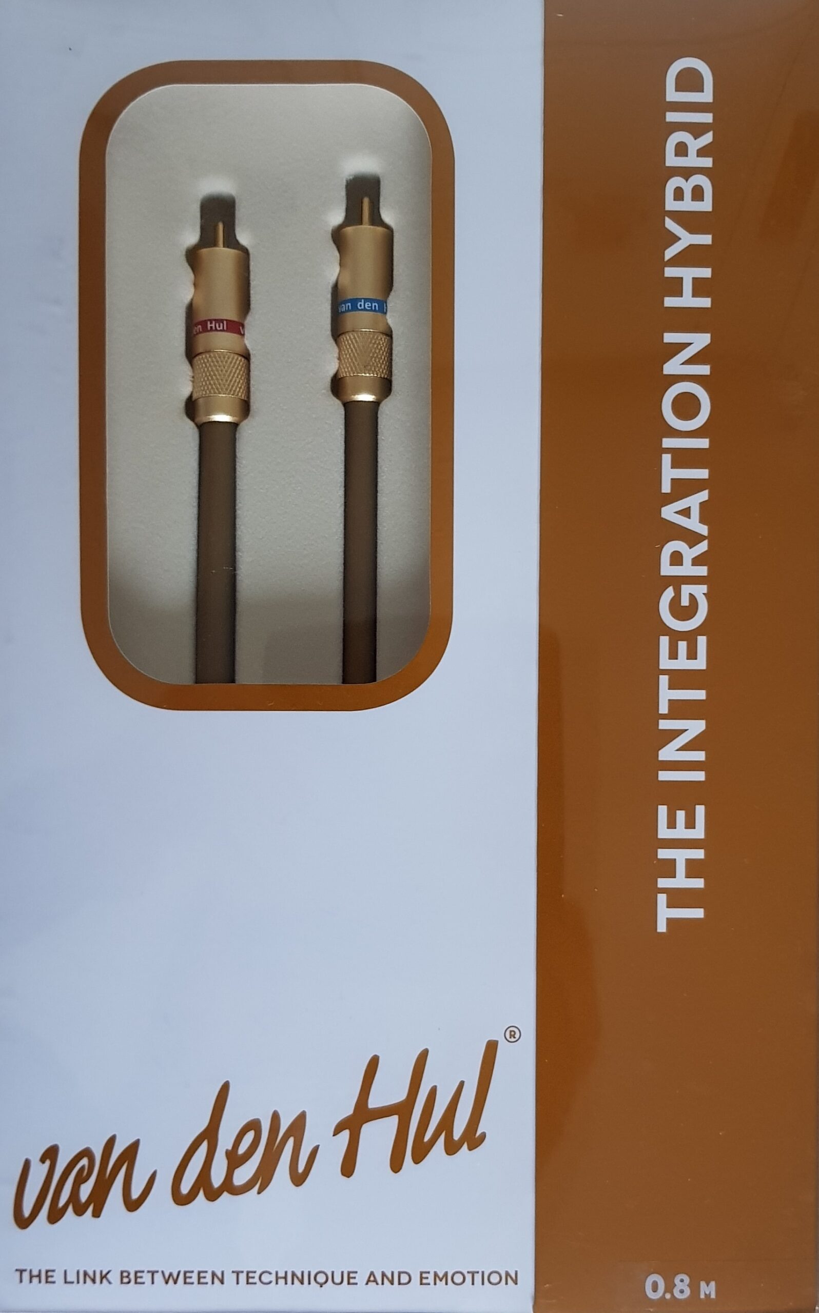 Van den Hul The Integration Hybrid RCA Interlink stereoset 2 stuks vanaf 0,8 meter - Afbeelding 4