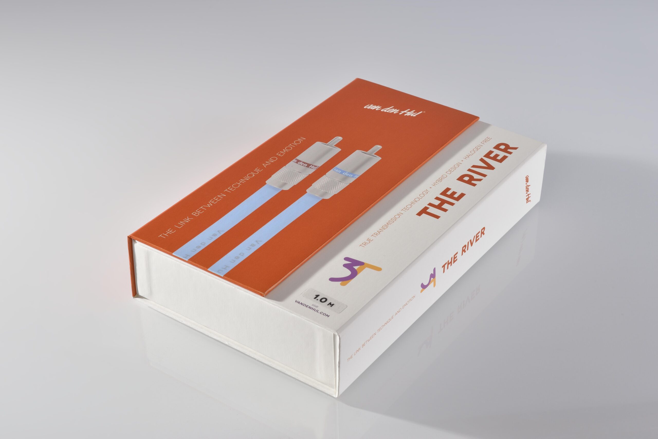 Van den Hul 3T The River RCA digitale interlink S/PDIF - 75 Ohm met carbon-mantel single vanaf 0,8 meter - Afbeelding 4