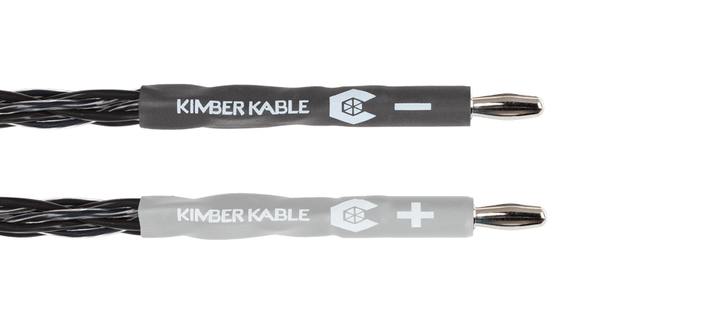 Kimber Kable Carbon 8 jumper banaanplug naar spade 20cm set 4 stuks - Afbeelding 4