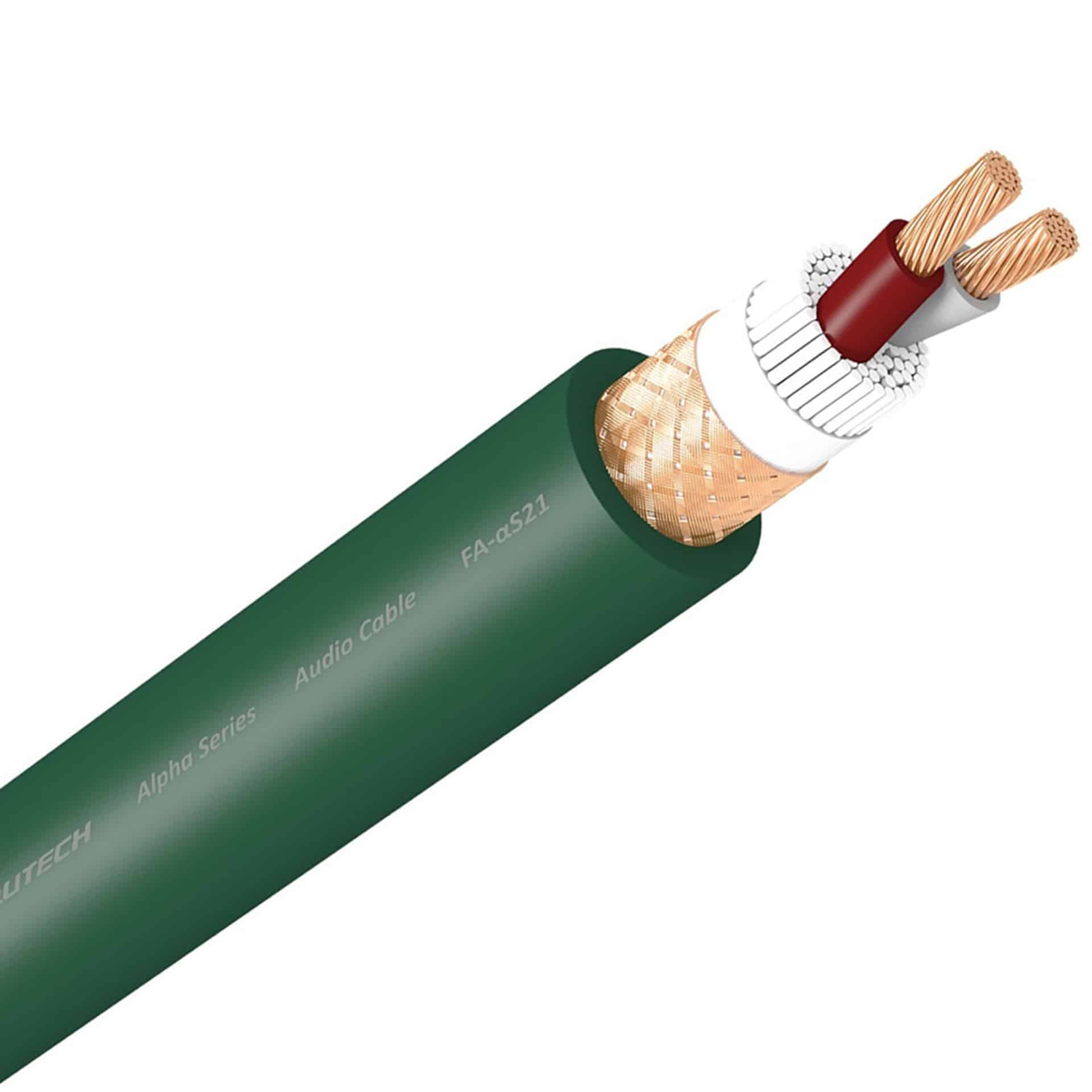 Furutech FA-Alpha S21 gebalanceerde analoge interlink-kabel onafgewerkt per meter - Afbeelding 2