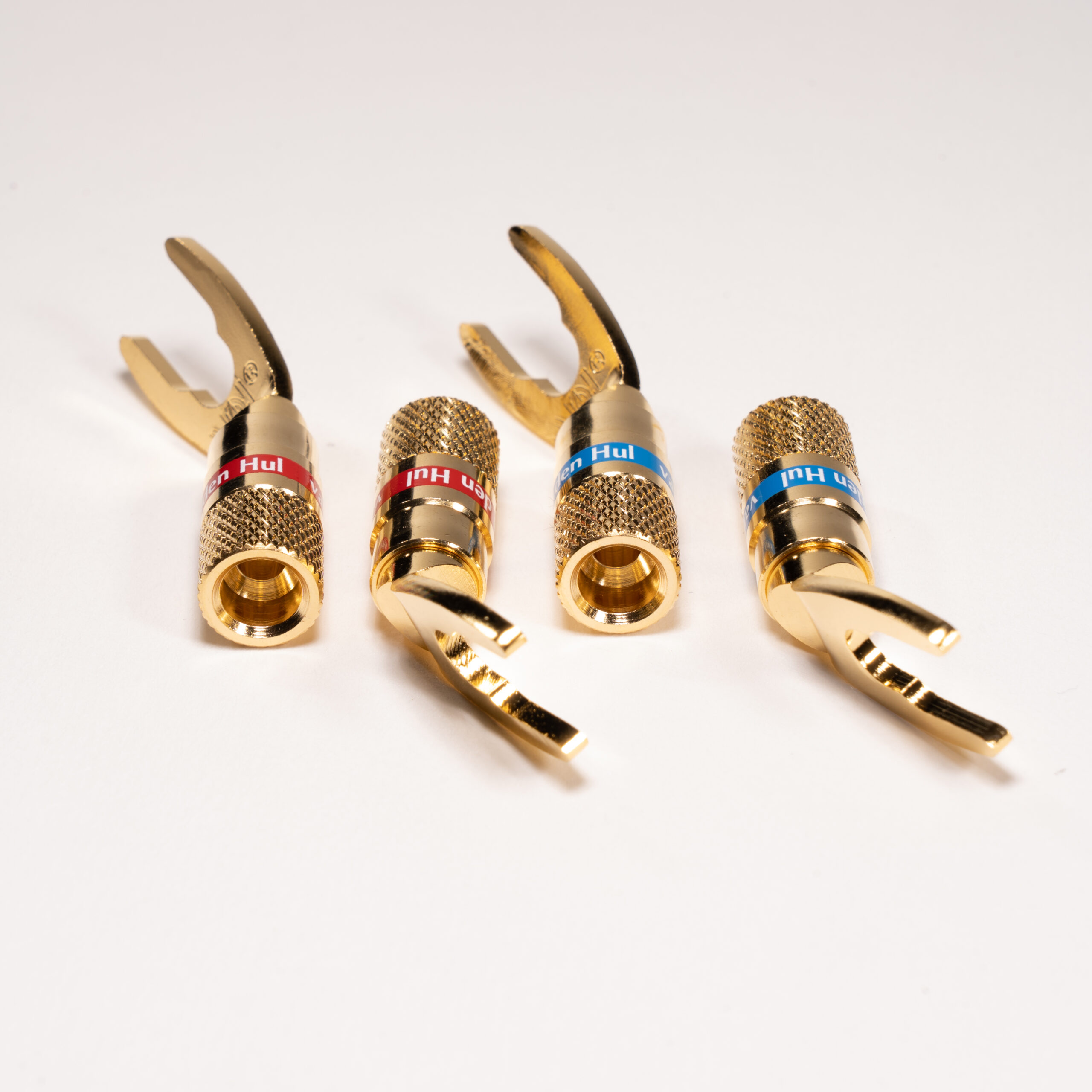 Van den Hul DIY (Do It Yourself) Spade verguld koper per set 4 stuks - Afbeelding 4