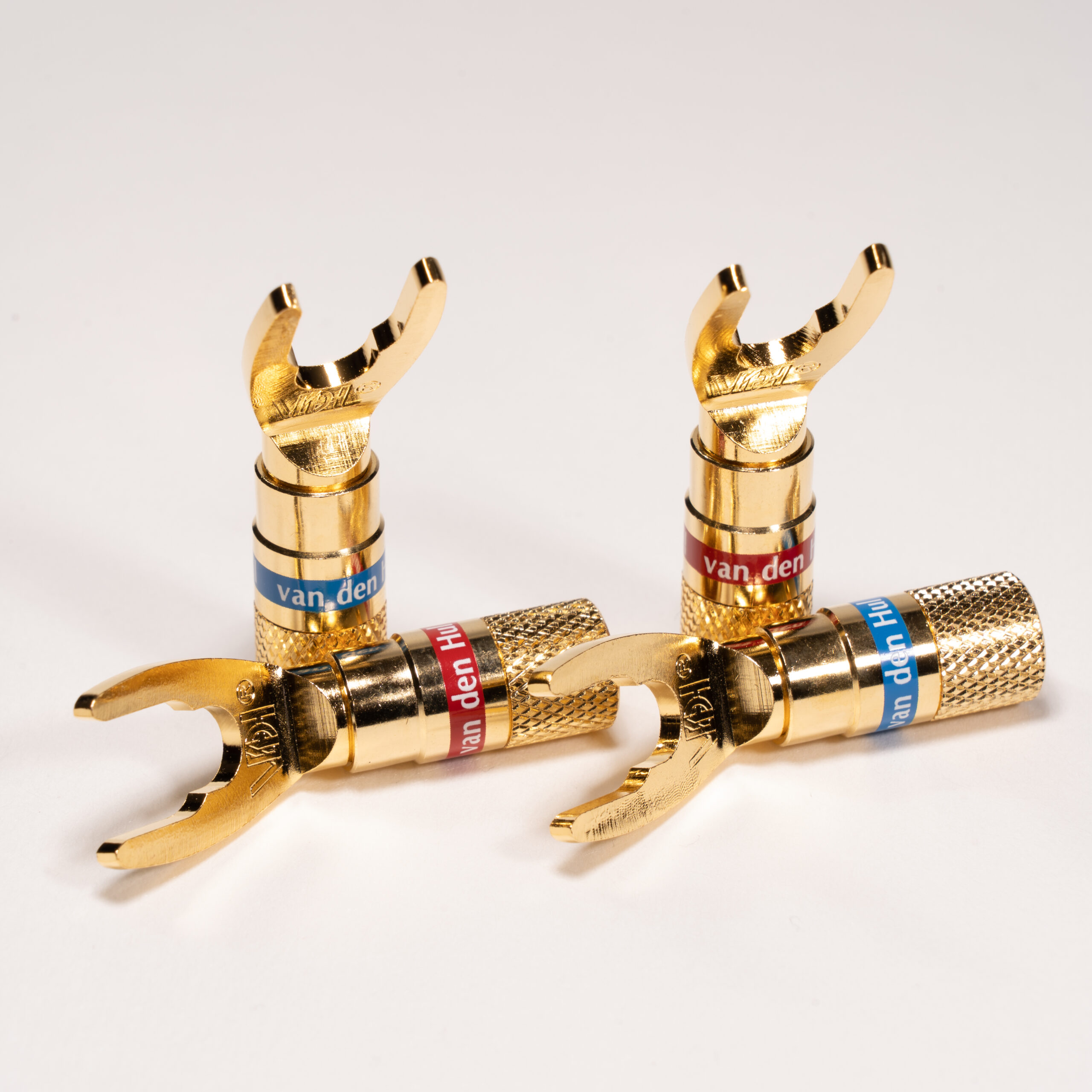 Van den Hul DIY (Do It Yourself) Spade verguld koper per set 4 stuks - Afbeelding 2