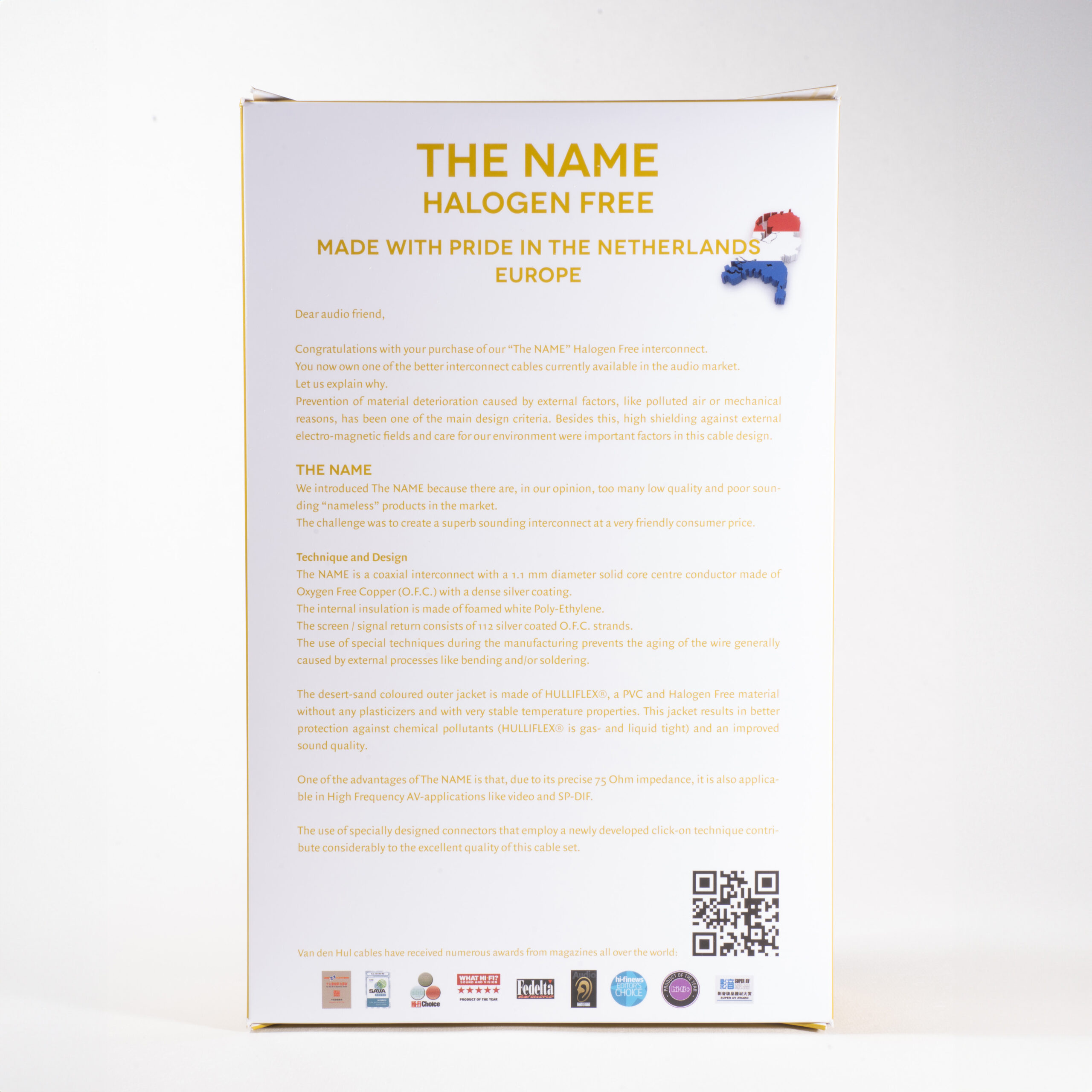 Van den Hul The Name RCA Interlink stereoset 2 stuks vanaf 0,8 meter - Afbeelding 10