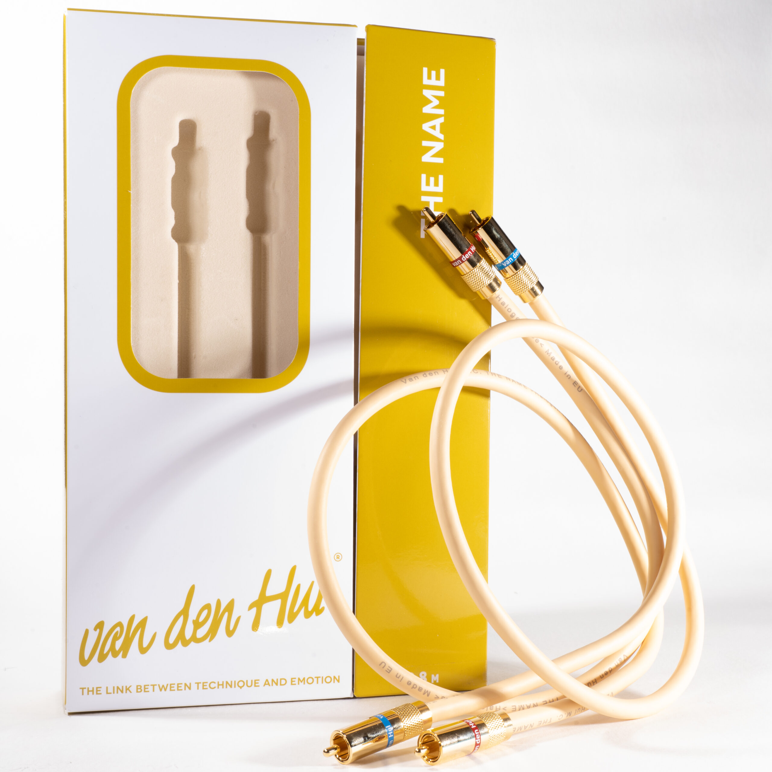 Van den Hul The Name RCA Interlink stereoset 2 stuks vanaf 0,8 meter - Afbeelding 6