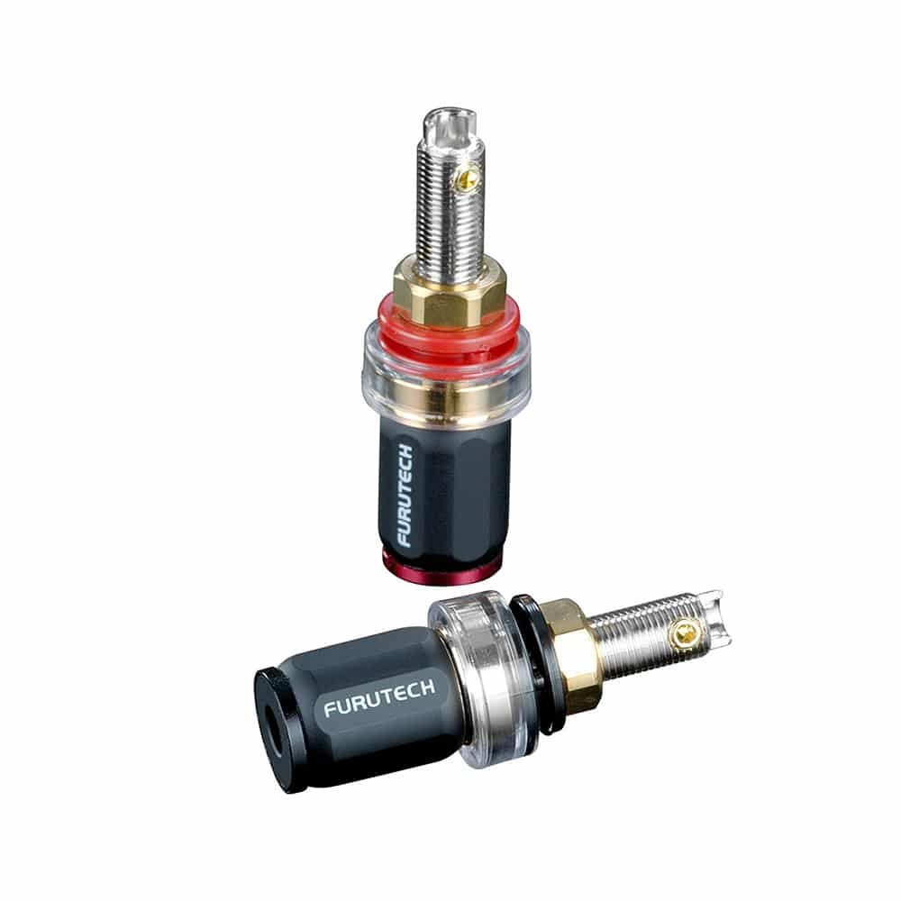Furutech FP-803 (R) Rhodium speakerterminal / binding post per paar