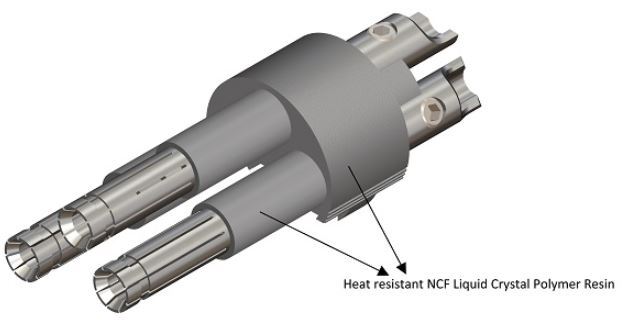 Furutech CF-602F (R) Rhodium NCF Female XLR connector tot Ø10mm met zilveren carbon finish per stuk - Afbeelding 4