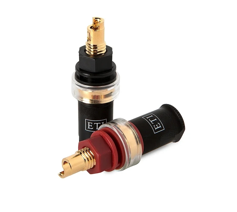 ETI Research BP-20C speakerterminal / binding post per paar - Afbeelding 4