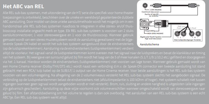 REL Subwoofer T/Zero MKIII 100 Watt RMS Klasse-D. 38Hz bij -6dB, 6,5” woofer - Afbeelding 10