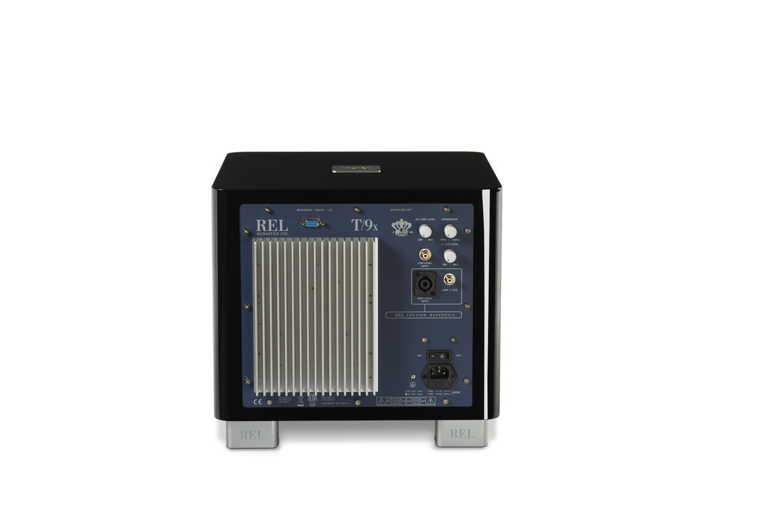 REL Subwoofer T/9X 300 Watt RMS Klasse-AB. 27Hz bij -6dB, 10” woofer en passieve radiator - Afbeelding 8