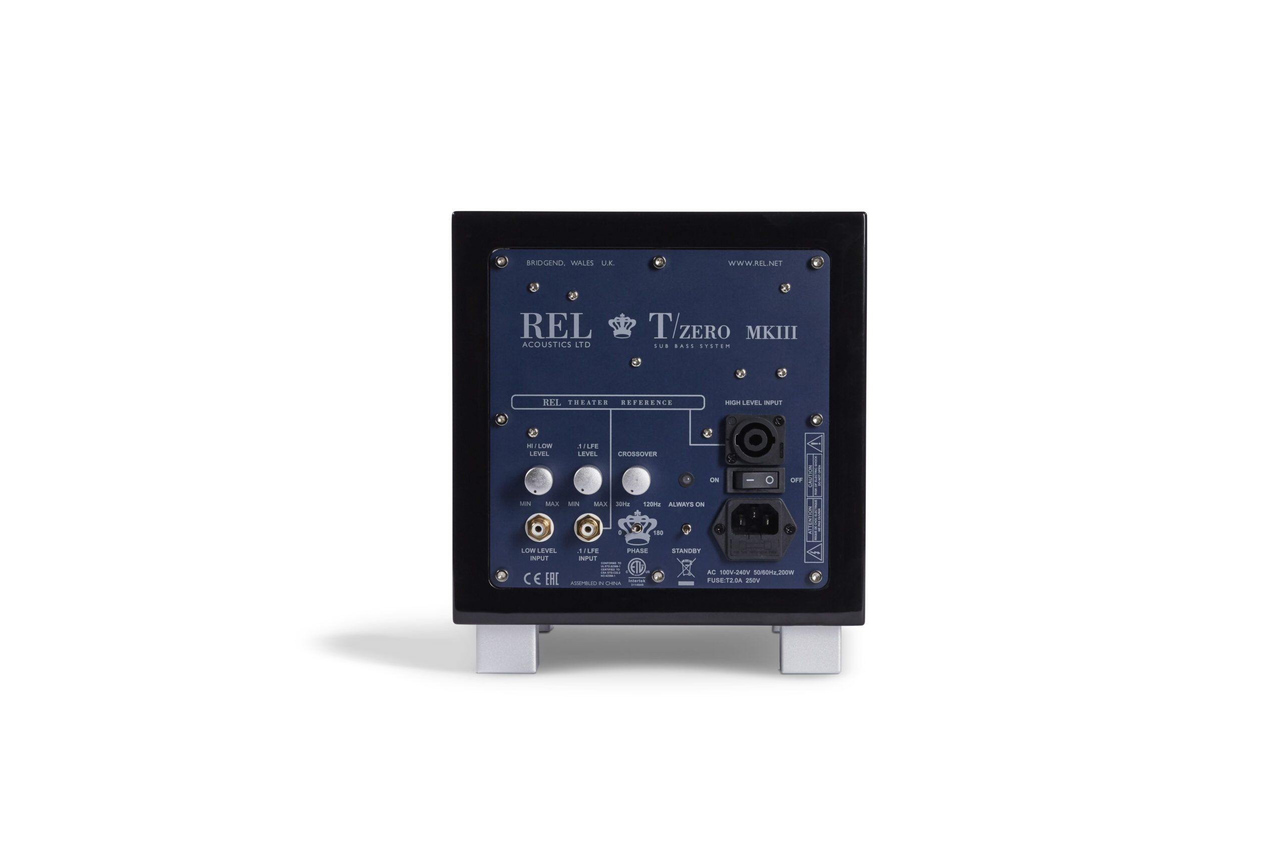 REL Subwoofer T/Zero MKIII 100 Watt RMS Klasse-D. 38Hz bij -6dB, 6,5” woofer - Afbeelding 4