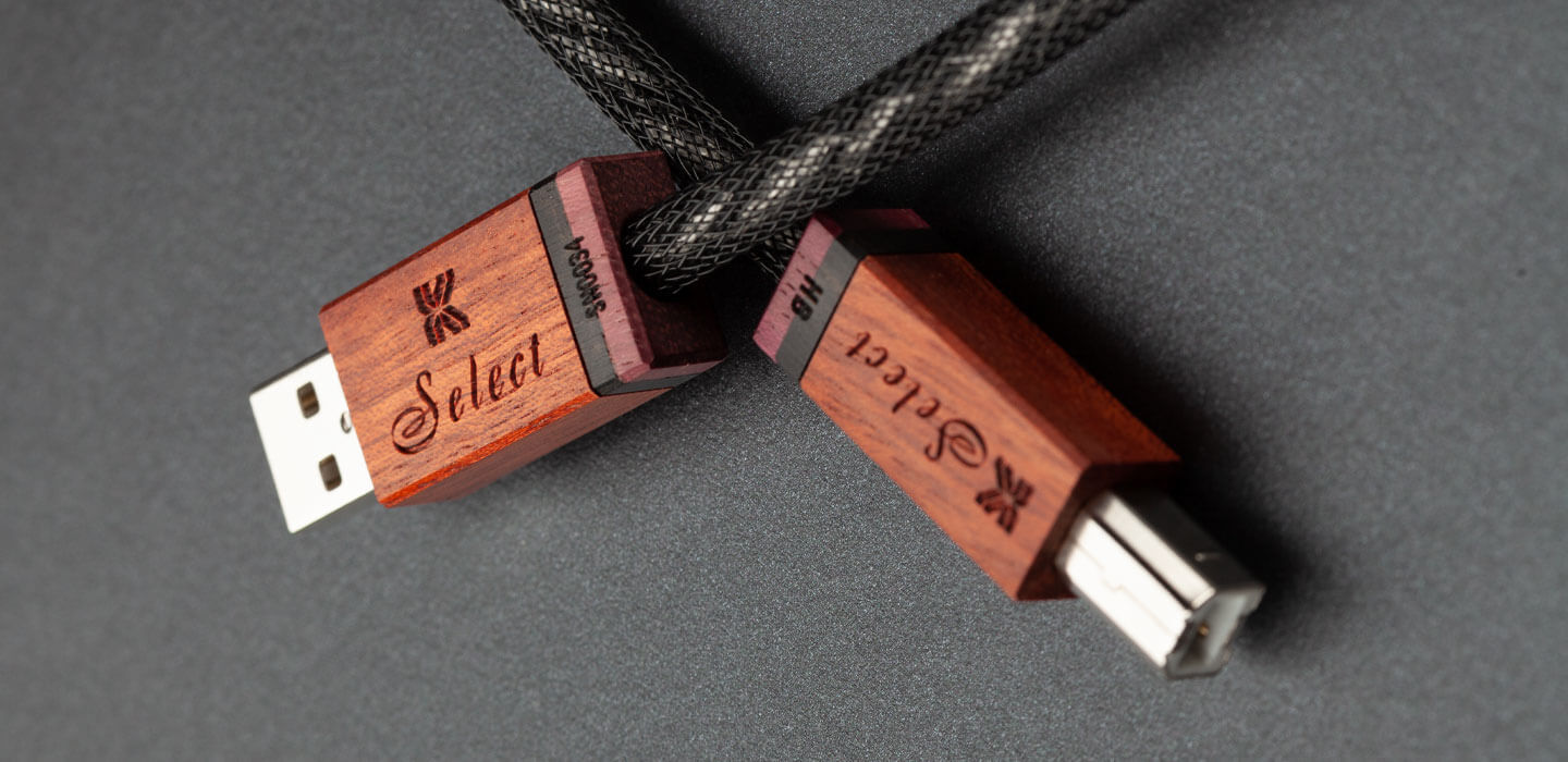 Kimber Kable Select Series HB koper-zilver USB A, B of C vanaf 0,5 meter - Afbeelding 6