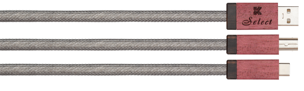 Kimber Kable Select Series AG zilver USB A, B of C vanaf 0,5 meter