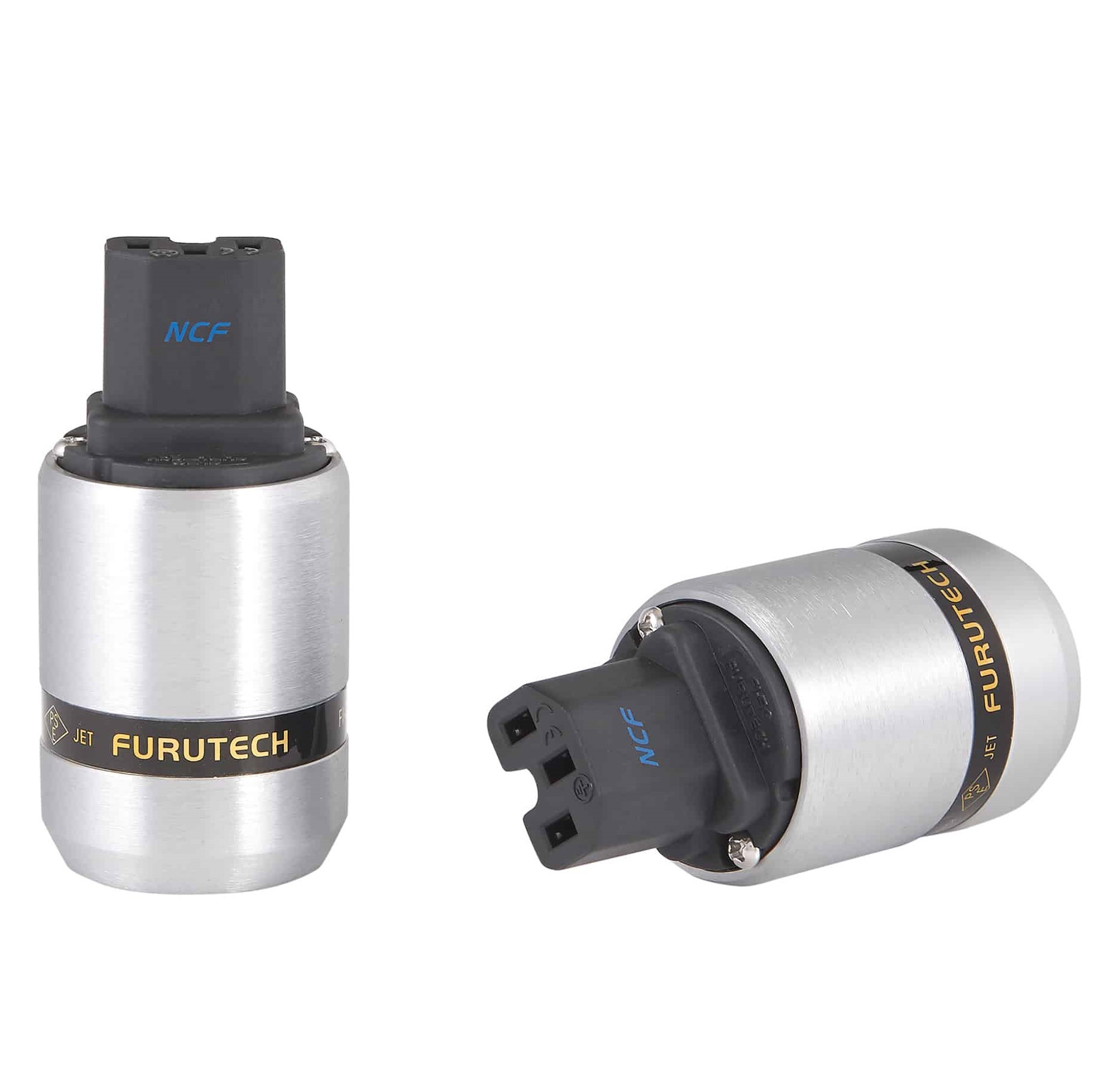 Furutech FI-46 NCF (G) Goud Nano Crystal² Formula - IEC C13 netstekker 10A van Ø6mm tot Ø20mm - Afbeelding 2