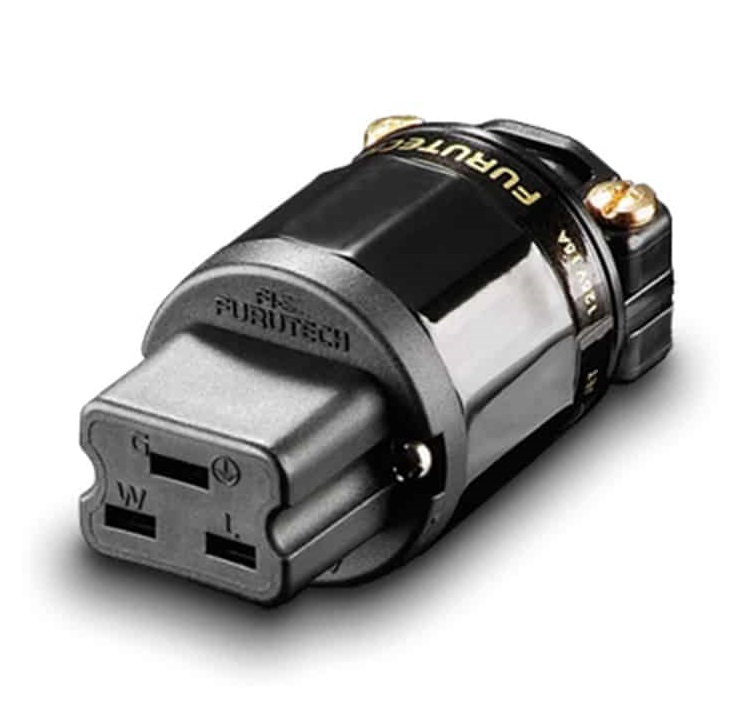 Furutech FI-31 (G) Gold - IEC C19 netstekker 20A van Ø6,6mm tot Ø20mm