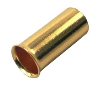 WBT 0436 Krimphulzen - adereindhulzen 24-karaats gold-plated 6,0mm2 AWG 10 per 10 stuks