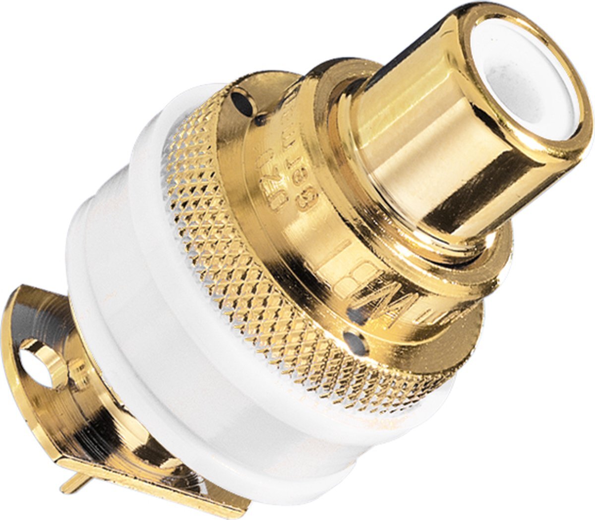 WBT-0201 Supra Gold-plated RCA-chassisdelen per paar - Afbeelding 4