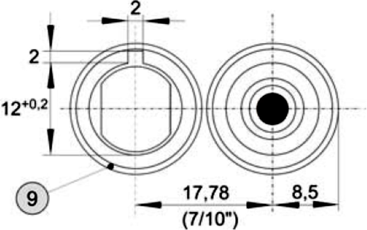 WBT-0210 AG (zilver) Nextgen RCA-chassisdelen per paar - Afbeelding 7
