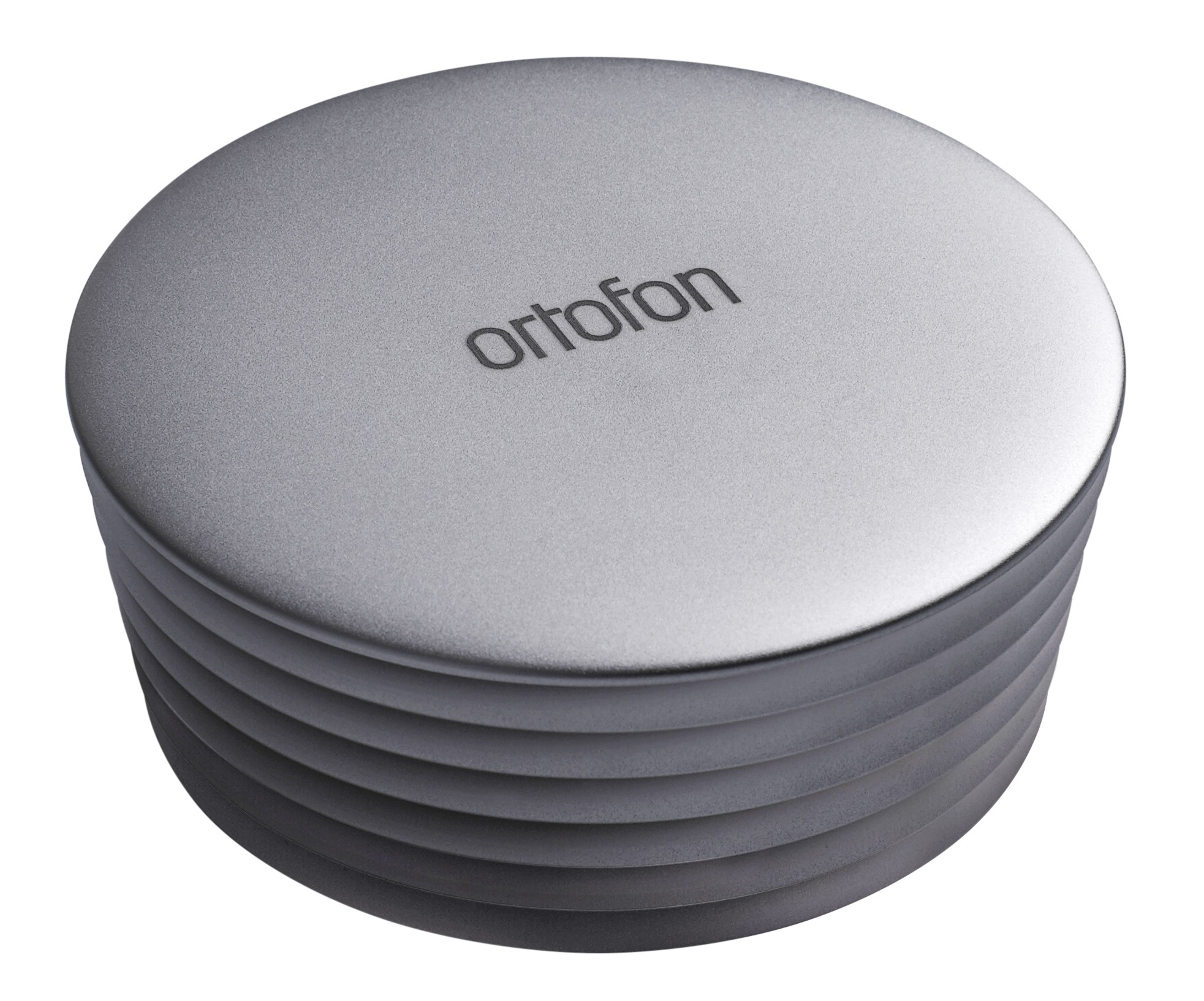 Ortofon Record LP stabilizer / aandruk gewicht - heavy 350 gram zilver - Afbeelding 2