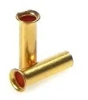 Furutech FP-GS-21P(G) Krimphulzen - adereindhulzen 24-karaats gold-plated 2,1 mm AWG 14 per 10 stuks