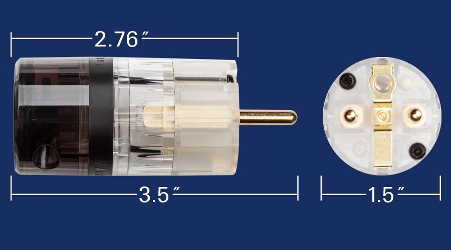 WattGate 360 Evolution (CU) Koper uitgevoerd in rookglas 16A - Schuko netstekker - Afbeelding 6