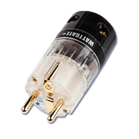 WattGate 390 Evolution (AU) Goud uitgevoerd in rookglas 16A - Schuko netstekker