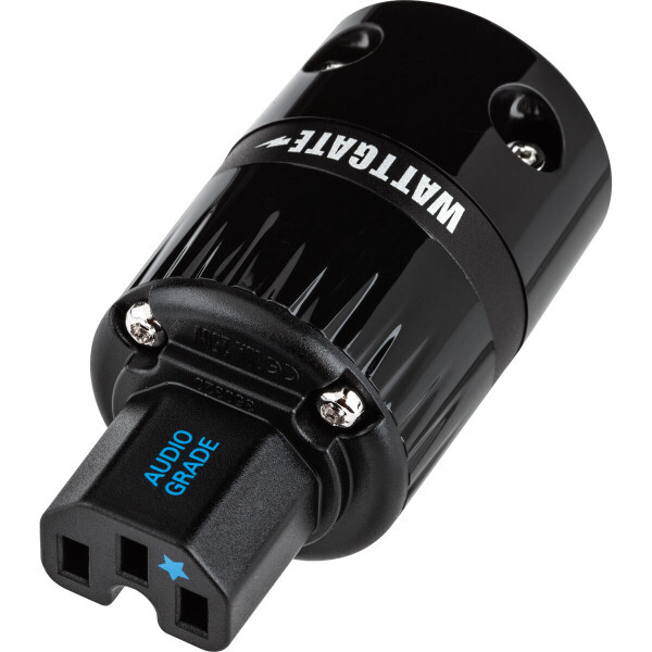 WattGate 350 Evolution (RH) Rhodium uitgevoerd in zwart - IEC C13 netstekker 10A