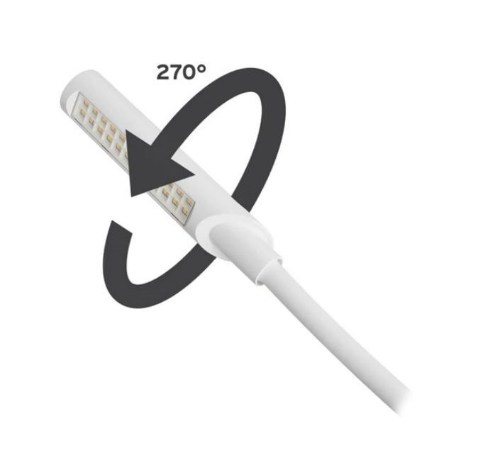 Uberlight Flex 3100 TL flexibele LED-verlichting voor audiorack of platenspeler uitgevoerd in wit - Afbeelding 5