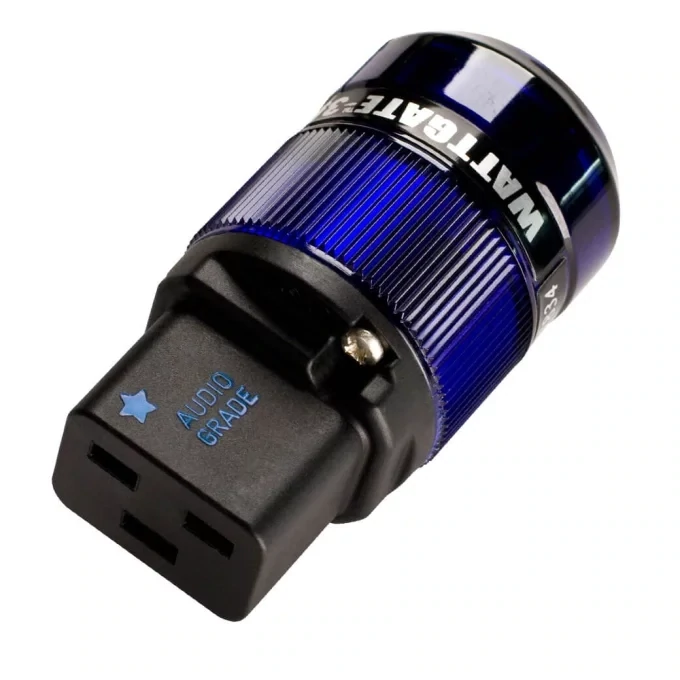 WattGate 350i HC Classic (AG) zilver uitgevoerd in rookglas - IEC C19 netstekker 16A