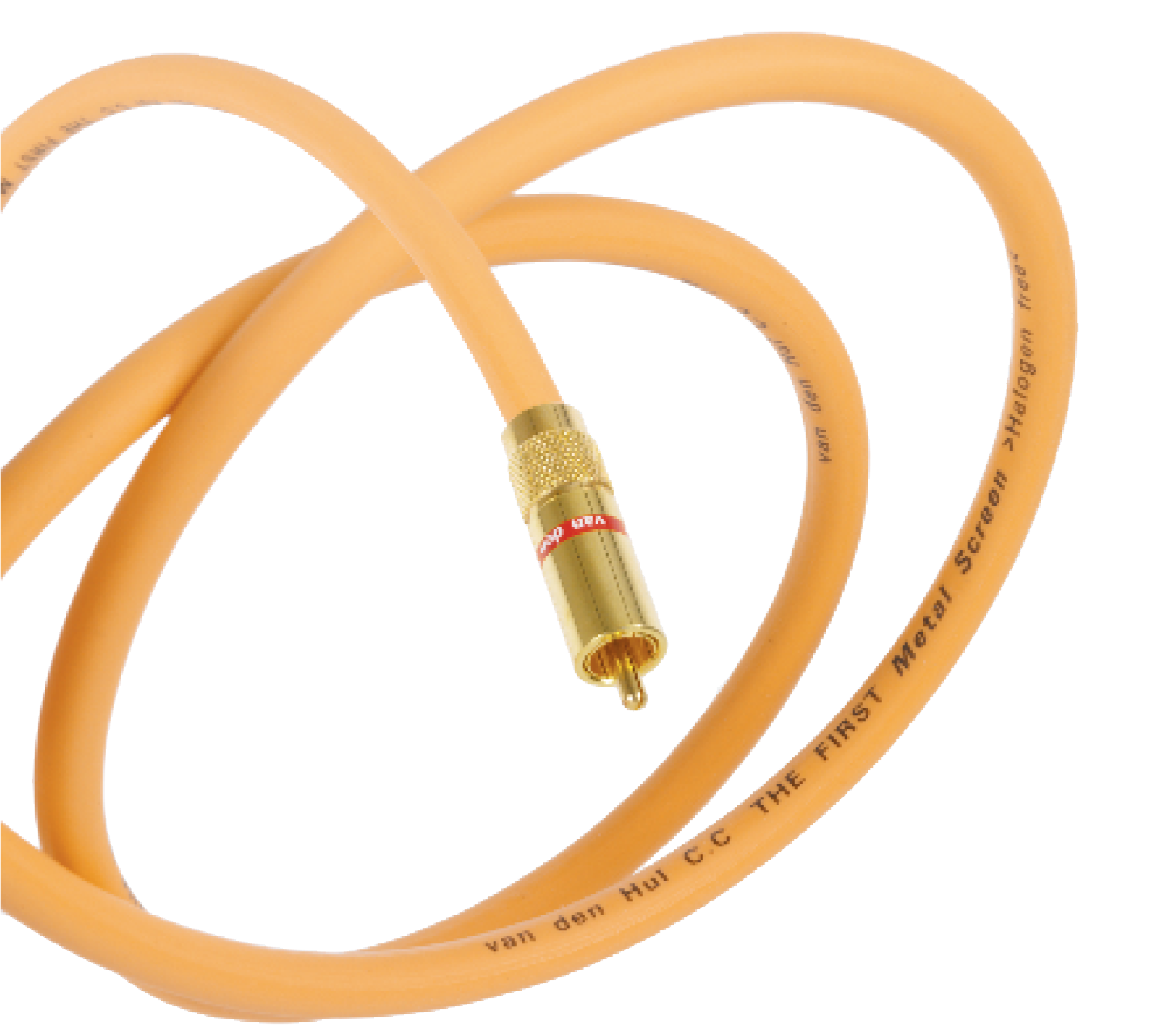 Van den Hul The First Metal Screen Halogen Free RCA interlink stereoset vanaf 0,8 meter - Afbeelding 2