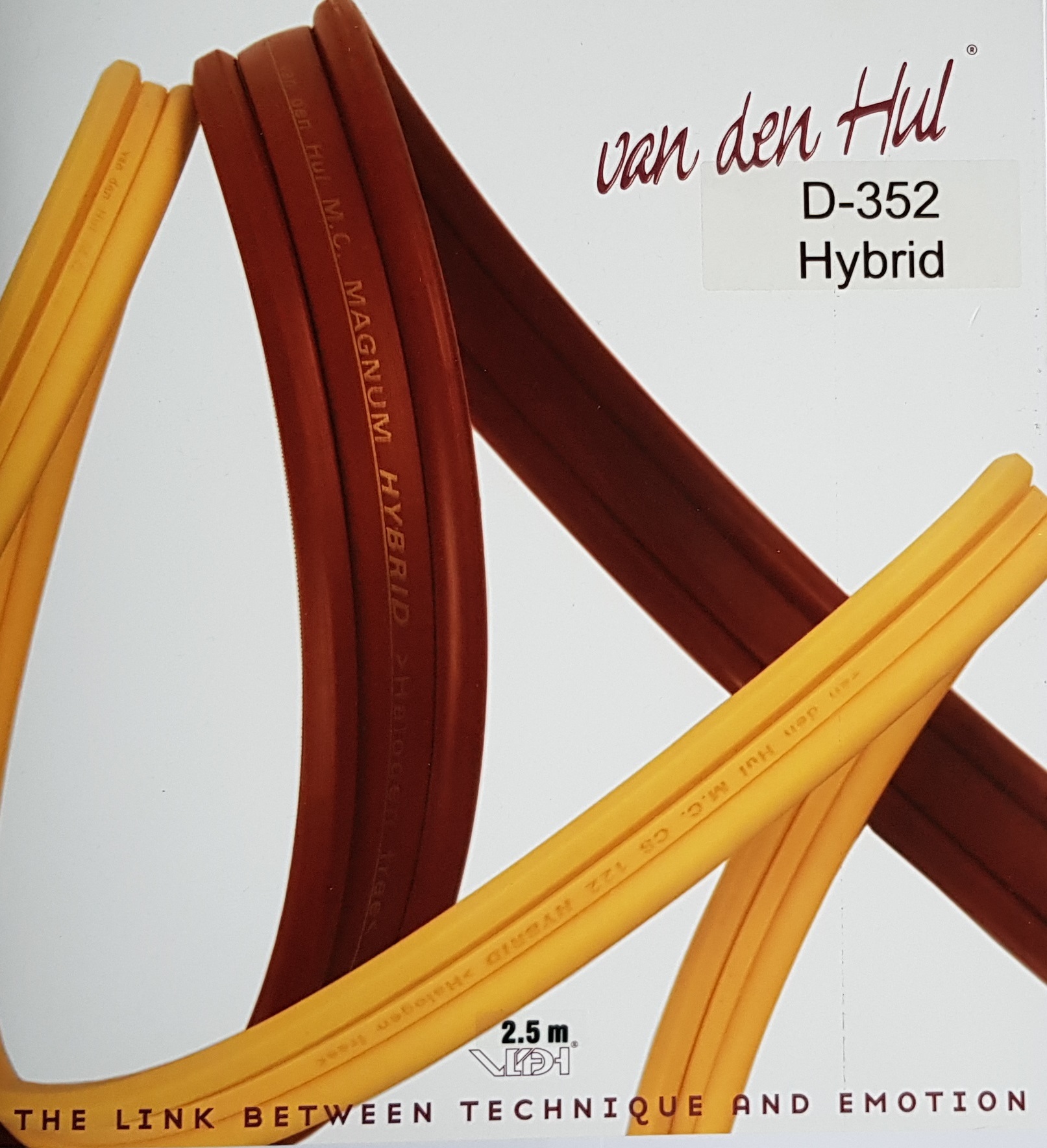 Van den Hul The D-352 Hybrid luidsprekerkabel AWG 10 single-wire stereoset 2 stuks vanaf 2,0 meter - Afbeelding 7