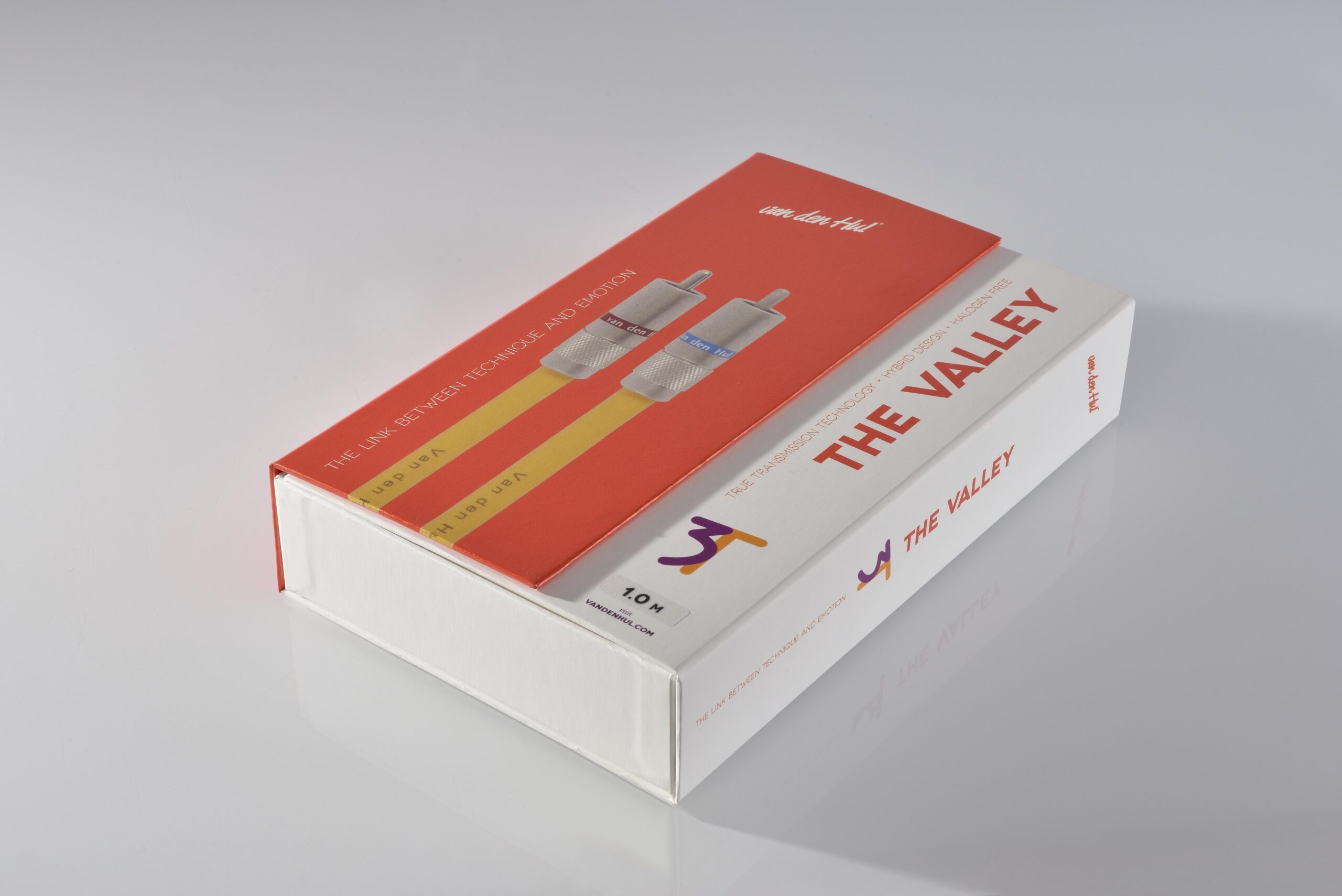 Van den Hul The Valley Hybrid 3T RCA Interlink stereoset 2 stuks vanaf 0,8 meter - Afbeelding 4