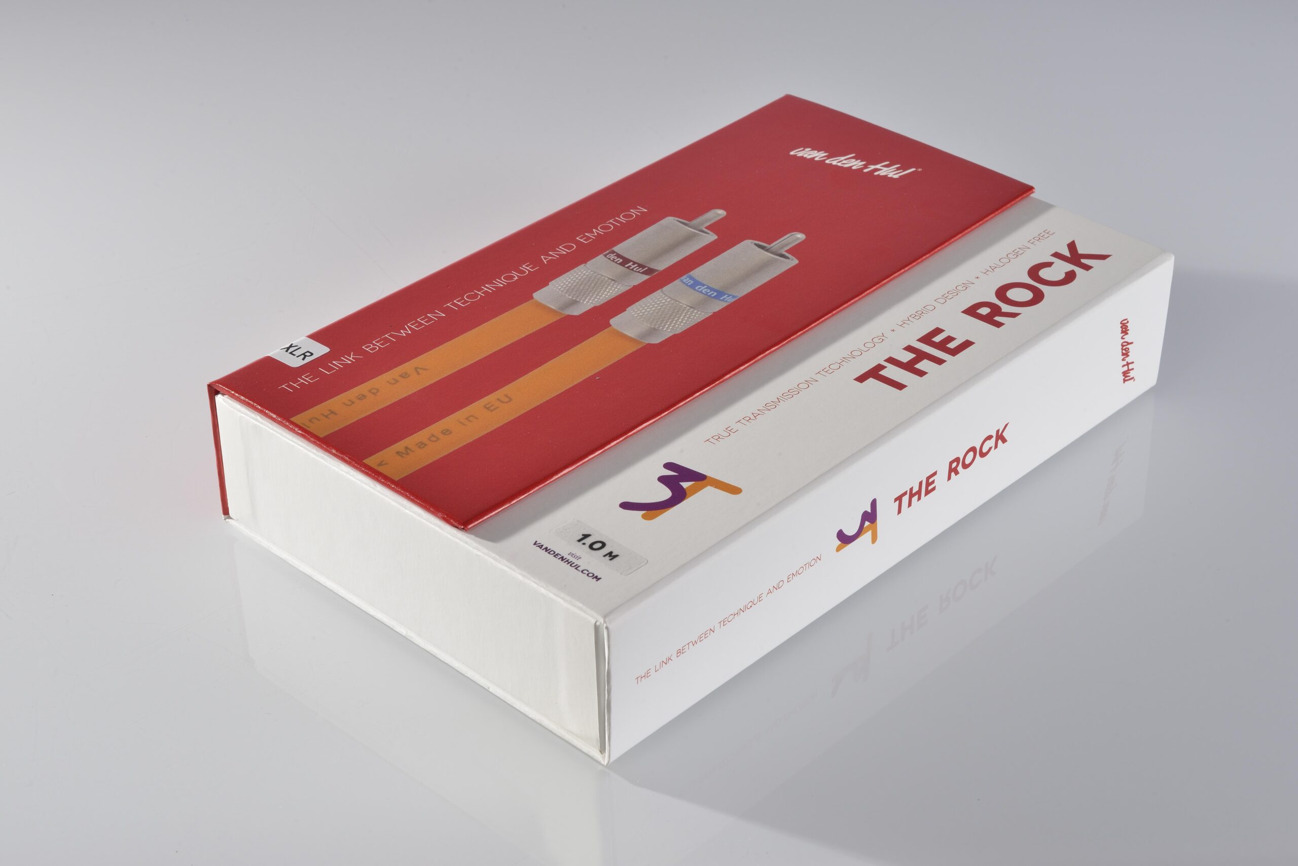 Van den Hul The Rock Hybrid 3T RCA Interlink stereoset 2 stuks vanaf 0,8 meter - Afbeelding 2