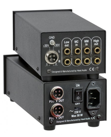 HEED Modular Quasar III high end MM Moving Magnet en MC Moving Coil Phono voorversterker - Afbeelding 6