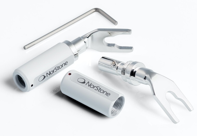 NorStone Jura Spades verzilverd koper tot 6 mm² schroefmontage per set 4 stuks