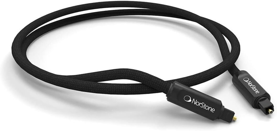 NorStone Arran Toslink to Toslink Optische kabel met gold-plated connectoren vanaf 0,75 meter - Afbeelding 2