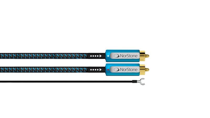 NorStone Skye RCA Interlink / Phono-kabel OFC met 1% zilver + vergulde connectoren vanaf 0,6 meter - Afbeelding 4