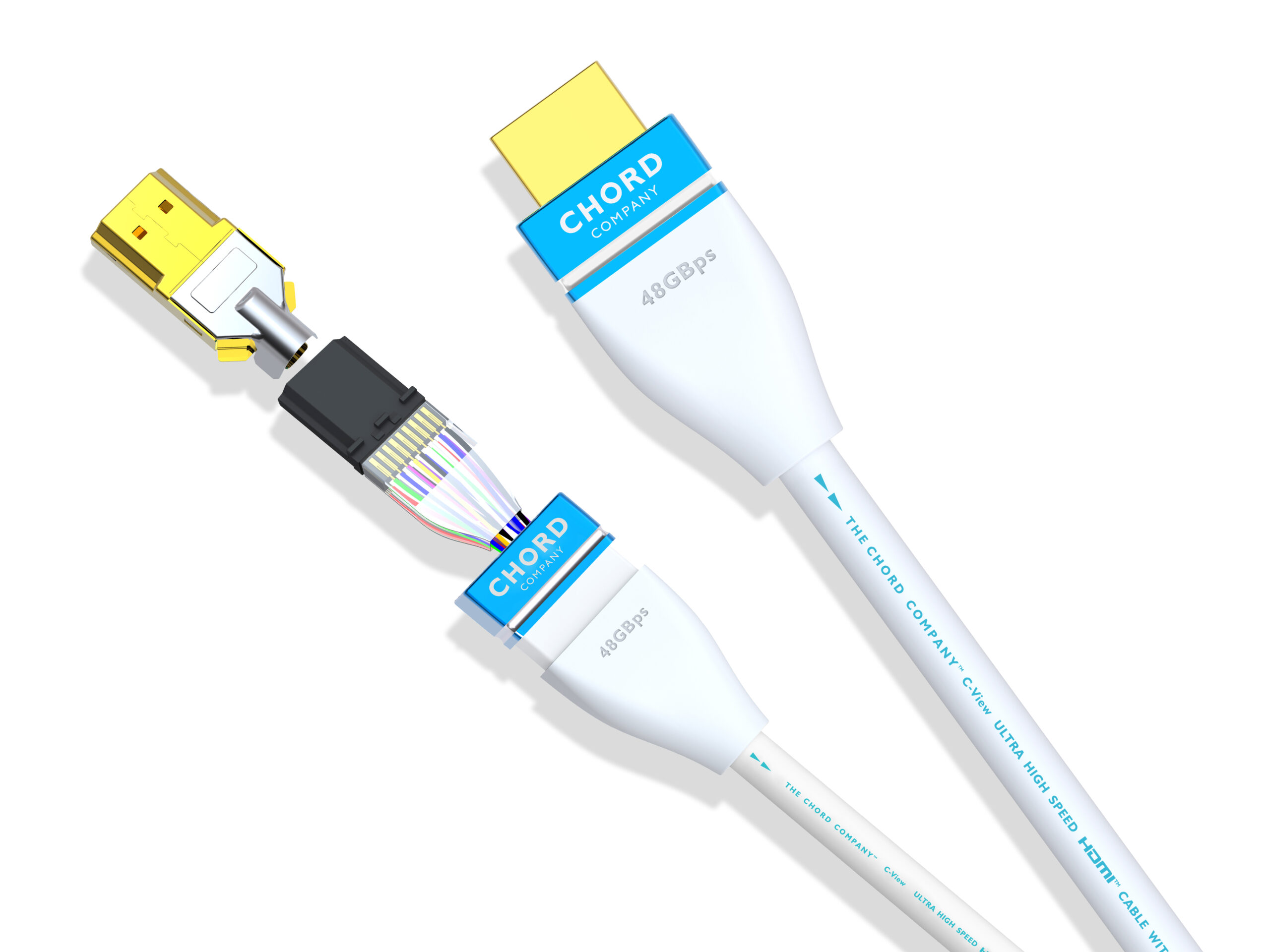 Chord Company C-View HDMI-kabel 2.0 48GBps bandwidth / 8K HDR HDCP2.3 vanaf 0,75 meter - Afbeelding 4