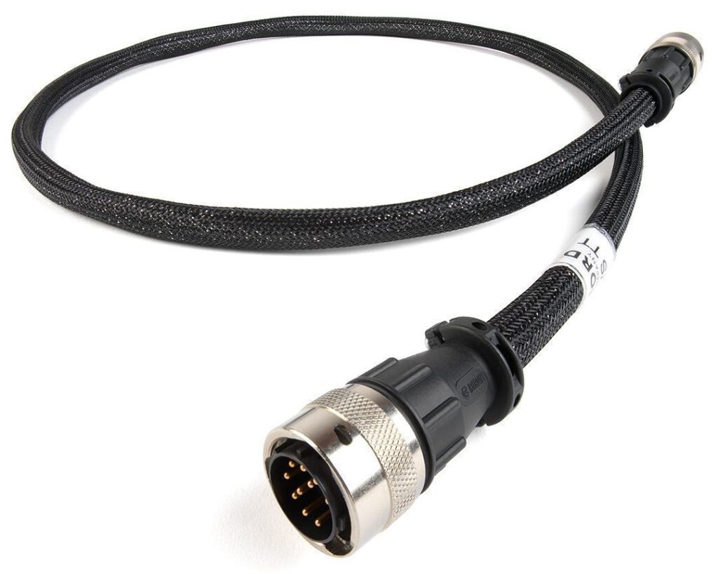 Chord Company ChordBurndy Cable X (XLPE) NAC 552 (19pin) single voedingskabel upgrade voor NAIM Audio 1,23 meter