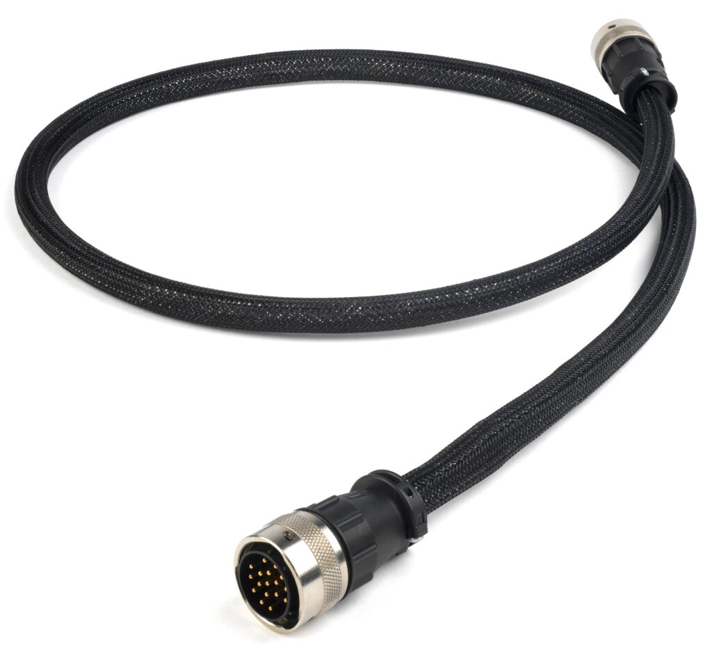 Chord Company ChordBurndy Cable X (XLPE) 52-SuperCap single voedingskabel upgrade voor NAIM Audio 1,23 meter