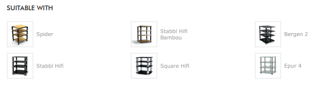 NorStone SPIDER ANTI-VIBRATION & DAMP 50 glasplaat zwart tot 50 kg 470 x 15 x 420 mm (W x H x D) per stuk inclusief 4 stuks DAMP 50 - Afbeelding 8