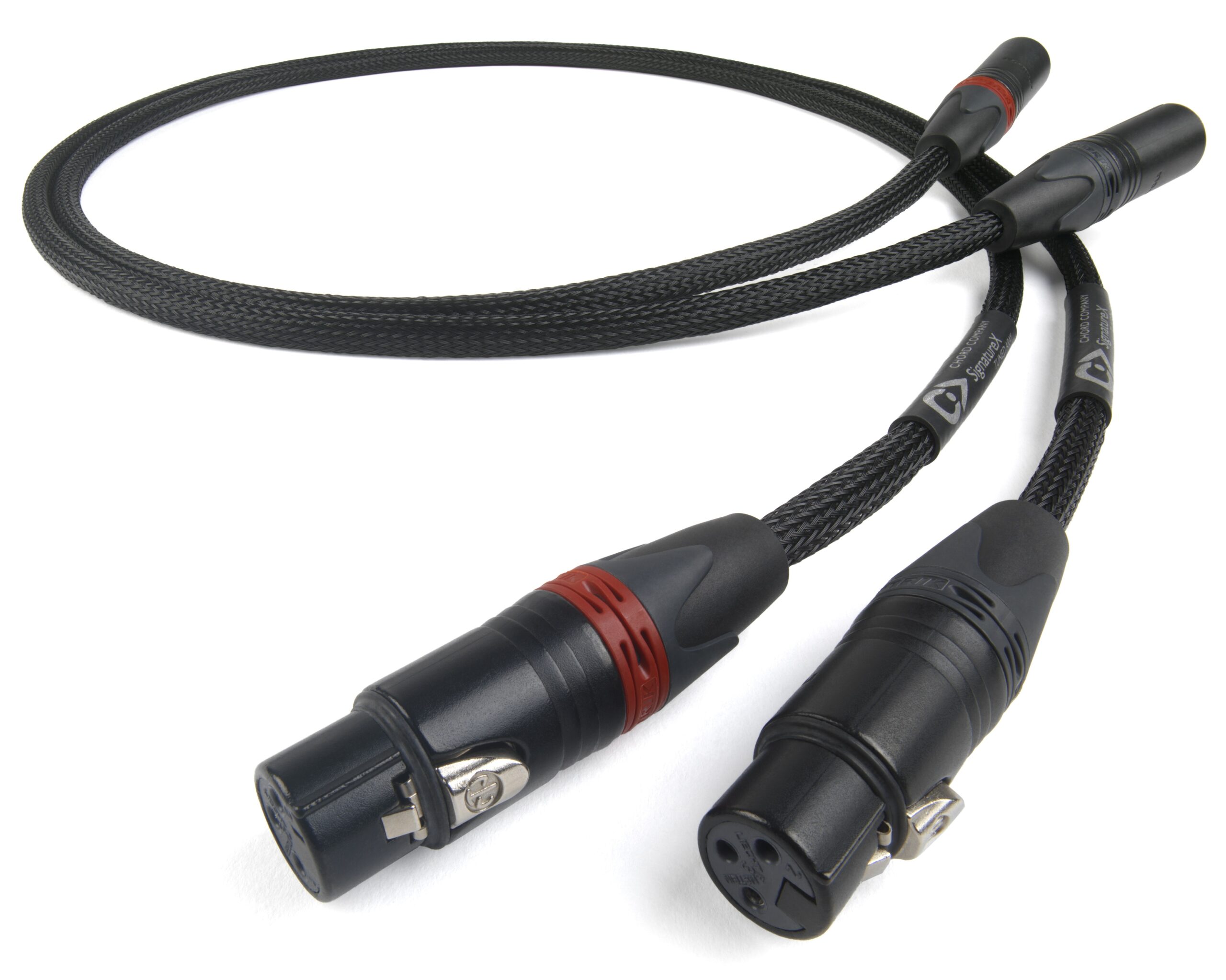 Chord Company Signature X Tuned ARAY Analogue high end XLR Interlink stereoset 2 stuks vanaf 1,0 meter - Afbeelding 2