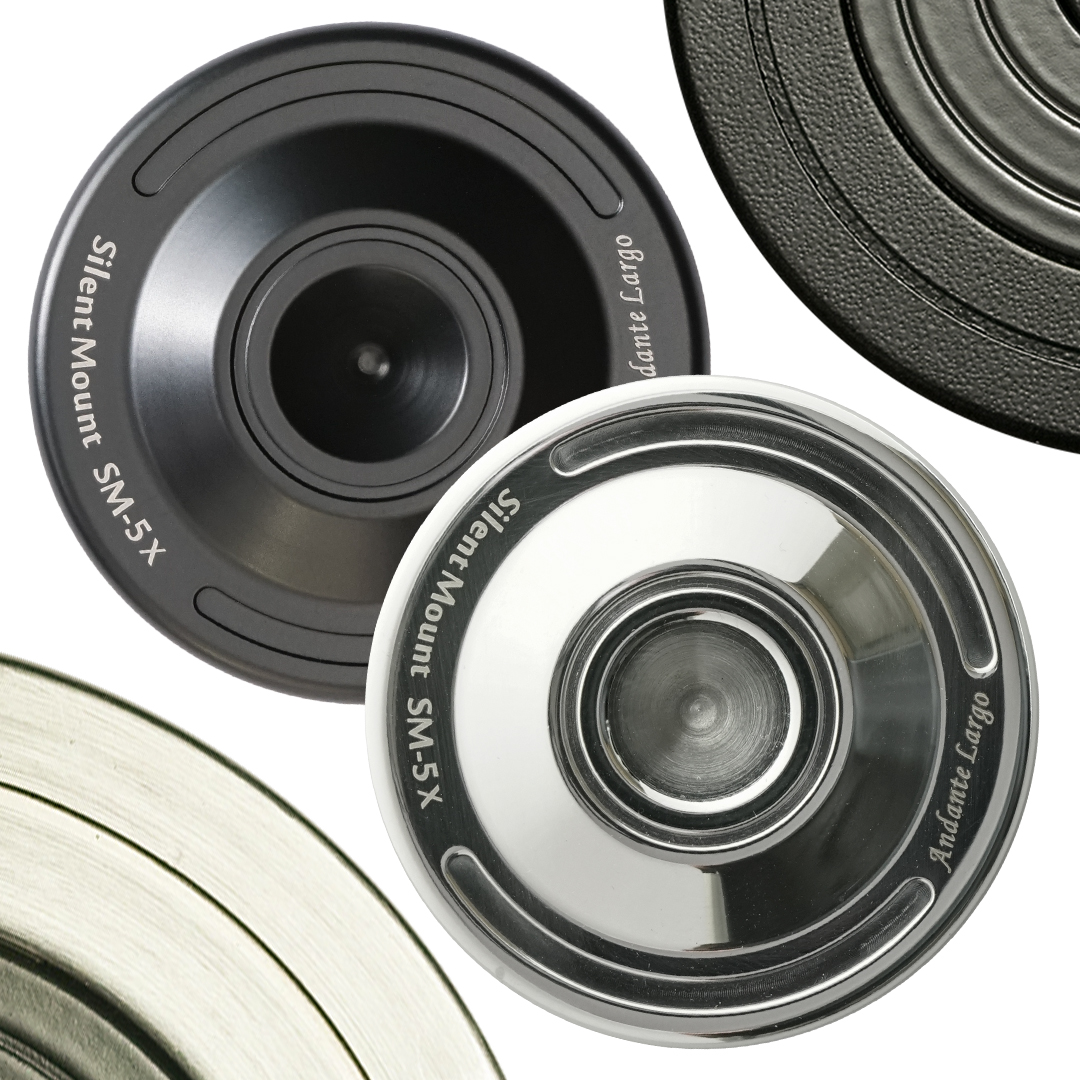 Chord Company Silent Mount SM5X Spike protector high end onderlegringen voor betere resonantiecontrole RVS 50 mm x 4 mm uitgevoerd in zwart per set 4 stuks - Afbeelding 6