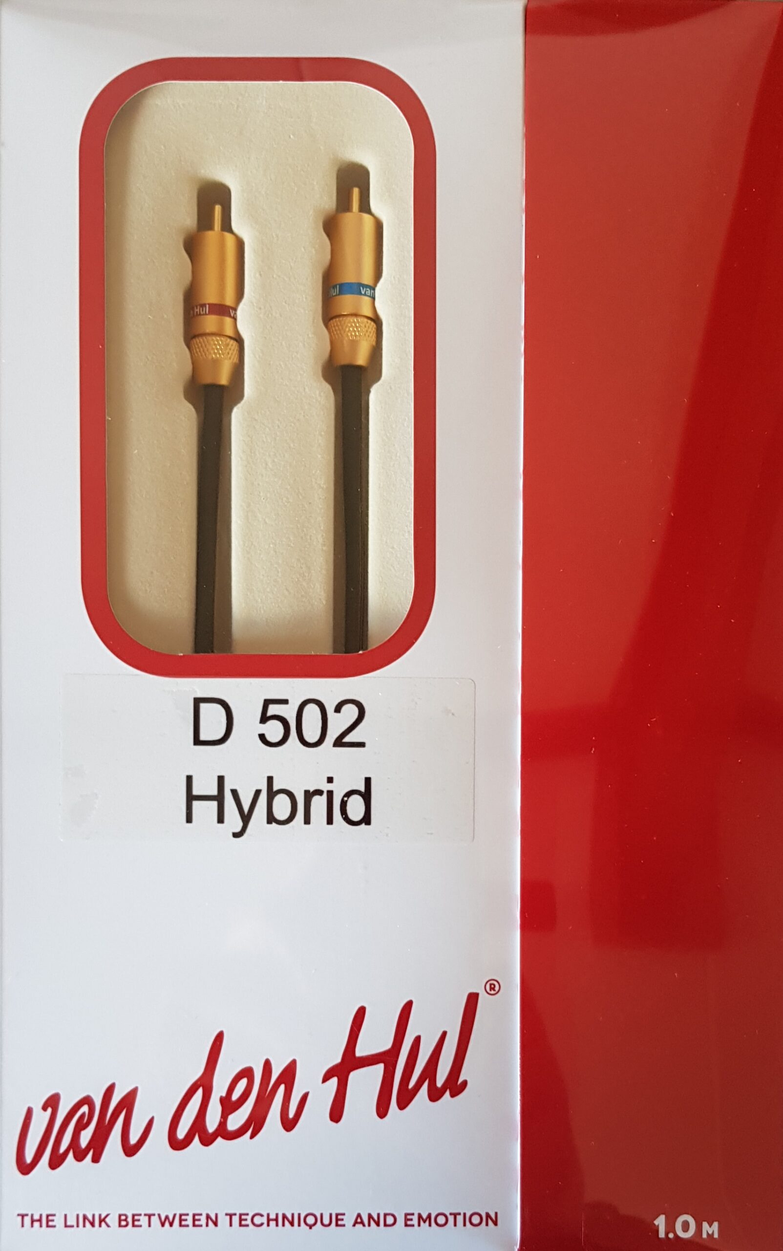 Van den Hul phono-kabel D-502 Hybrid OFC met pure silver + carbon coating als RCA, XLR of DIN-SME - Afbeelding 5