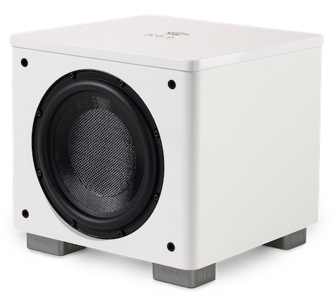 REL Subwoofer HT/1003 MKII 300 Watt RMS Klasse-D, 24Hz -6dB, 10” CarbonGlas woofer in hoogglans zwart of wit - Afbeelding 9
