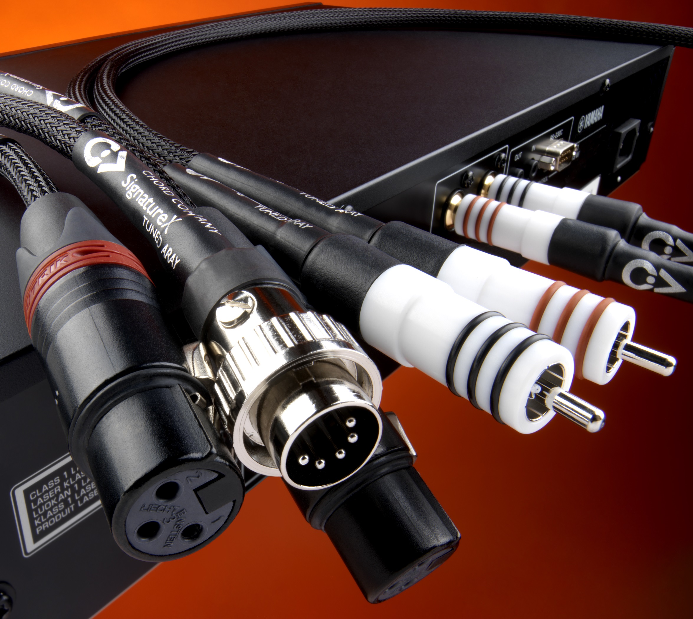 Chord Company Signature X Tuned ARAY Analogue high end RCA Interlink verzilverde geleiders stereoset 2 stuks vanaf 1,0 meter - Afbeelding 6