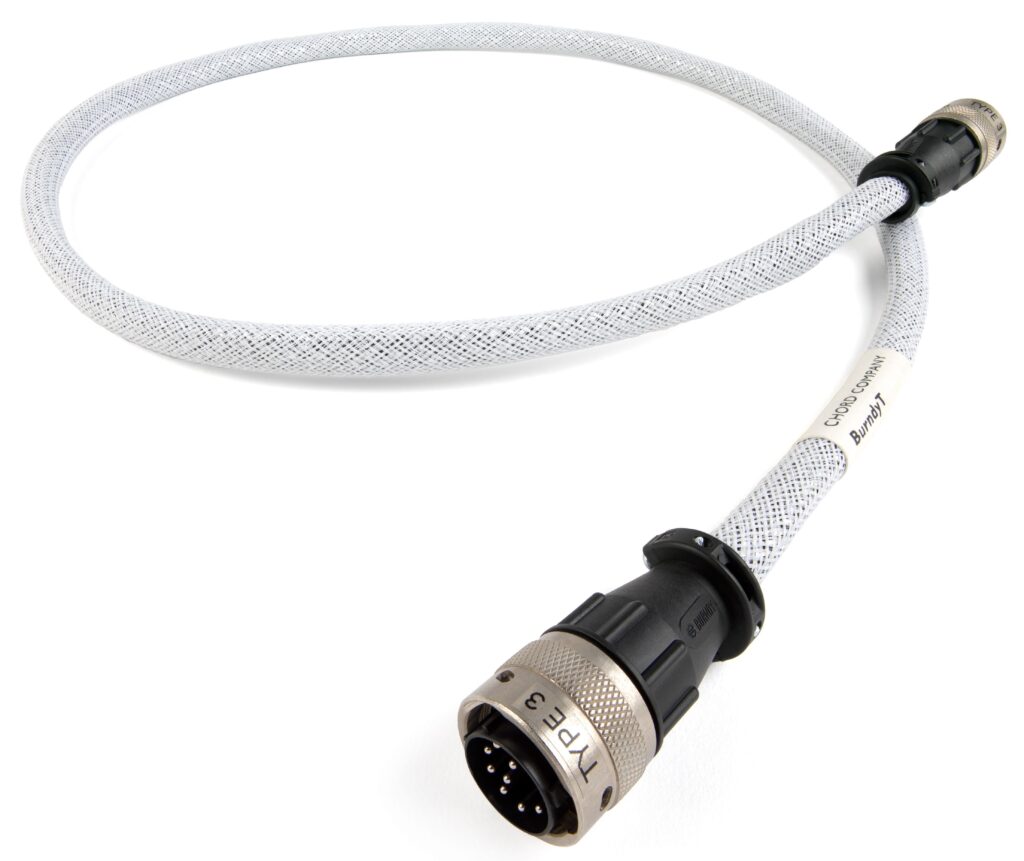 Chord Company ChordBurndy Cable T (Taylon) NAC 252 (15pin) single voedingskabel upgrade voor NAIM Audio 1,23 meter