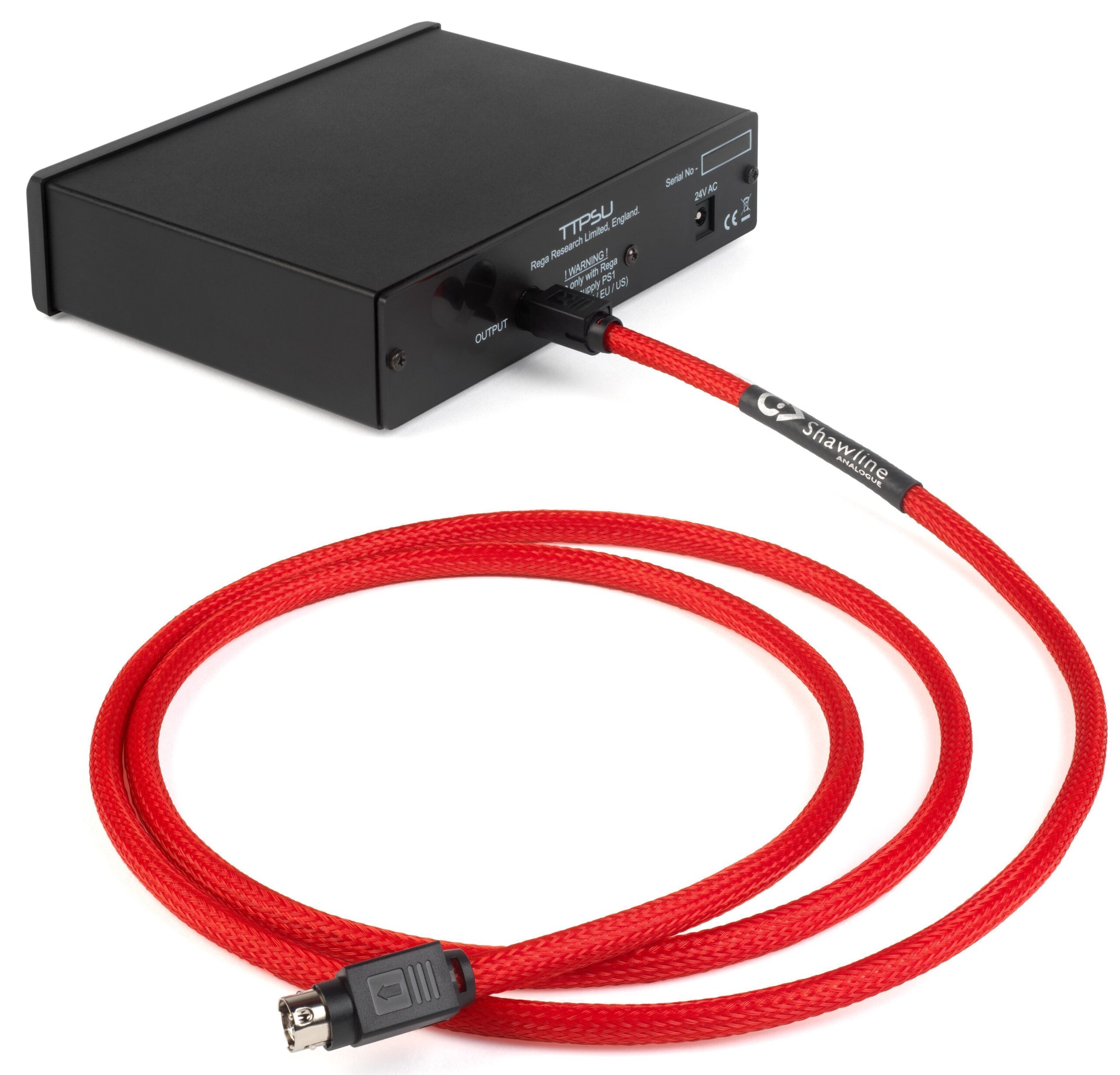 Chord Company Shawline X DC-kabel 4-pins connectoren voor REGA PSU 1,5 meter - Afbeelding 2